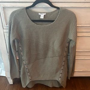 Bar III high lo sweater